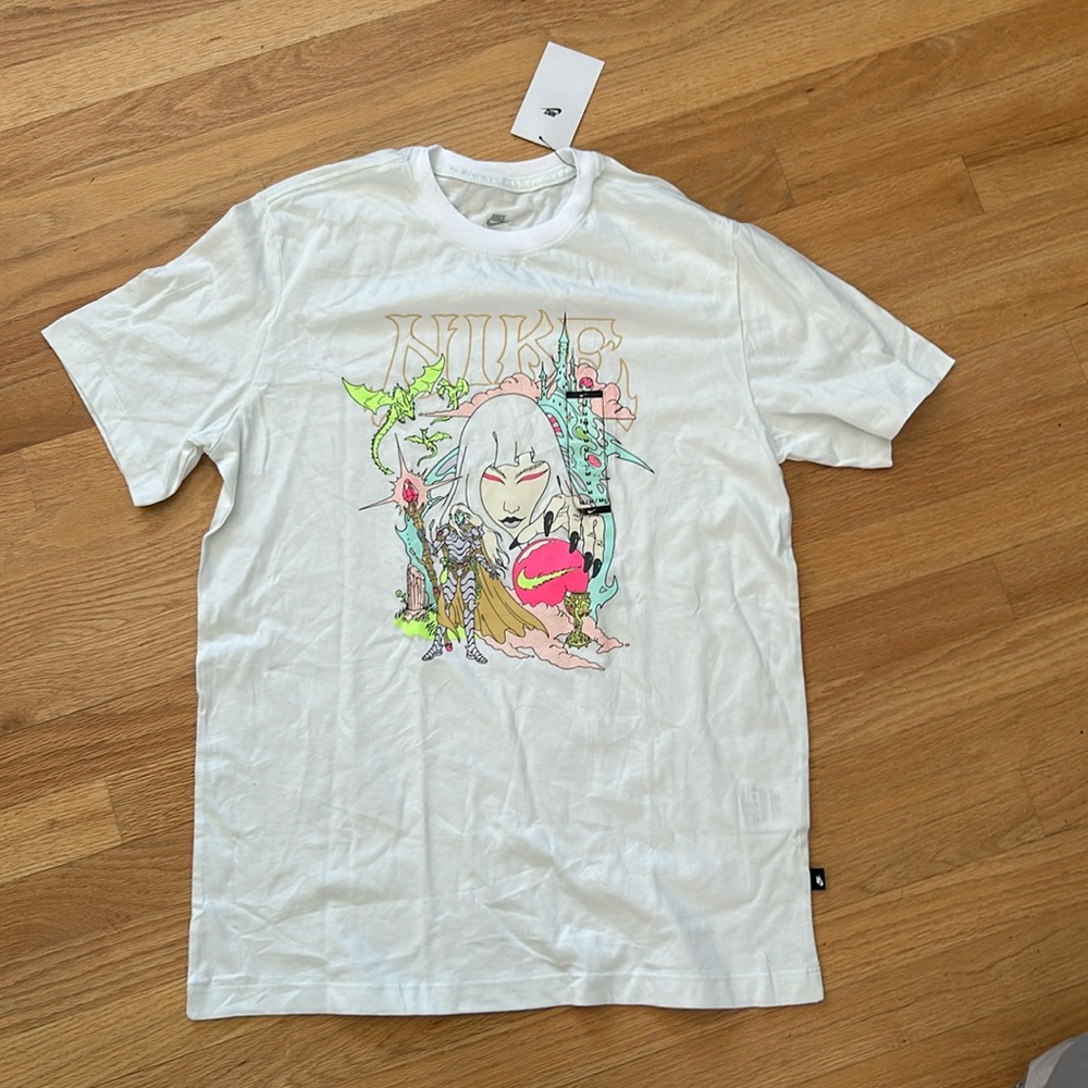 Nike shirt, I got it for Christmas last year and never wore it